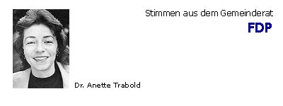 Dr. Anette Trabold, FDP Heidelberg